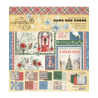 Colección "DECK THE HALLS" de Graphic 45 20x20cm