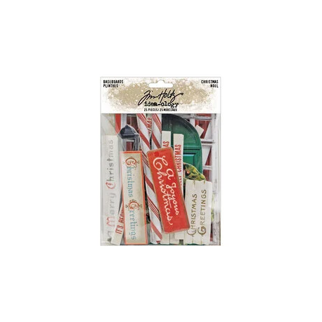 Tim Holtz® Ideaology: Christmas Baseboards
