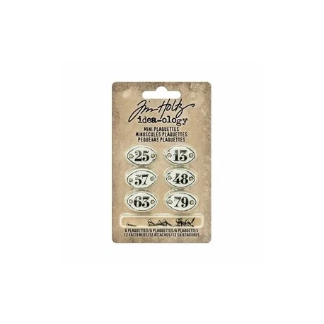 Tim Holtz® Ideaology: Mini Plaquettes