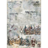 Lamina de seda 50x70 -  La Tiendita Shabby chic