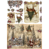 Lamina de seda 50x70 -  La Tiendita Shabby chic