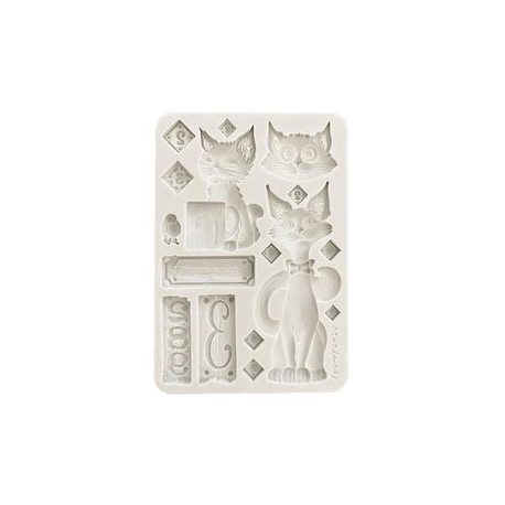 Molde de silicona A5 - FURRY FRIENDS