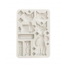 Molde de silicona A5 - FURRY FRIENDS