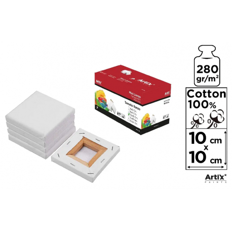 Lienzo pequeño ARTIX 10X10cm