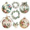 Transfer 24x23cm CHRISTMAS DECOR II
