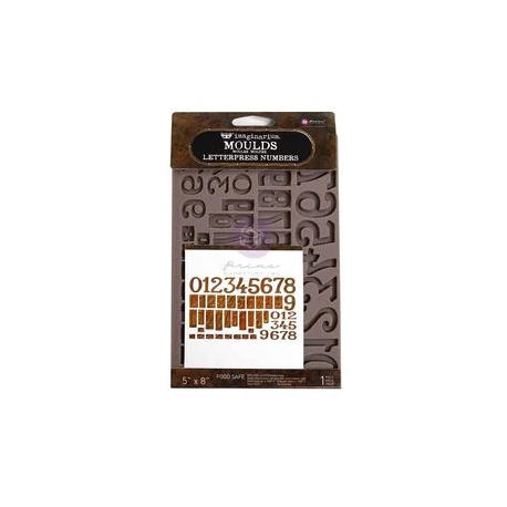 INCH DÉCOR MOULDS® - LETTERPRESS NUMBERS