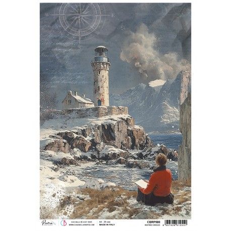 Papel de Arroz A4 Ciao Bella - INSPIRED BREEZE