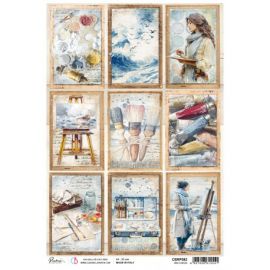 Papel De Arroz Ciao Bella A4 - Naturaleza Y Creatividad En Hojas De Alta Calidad Italiana