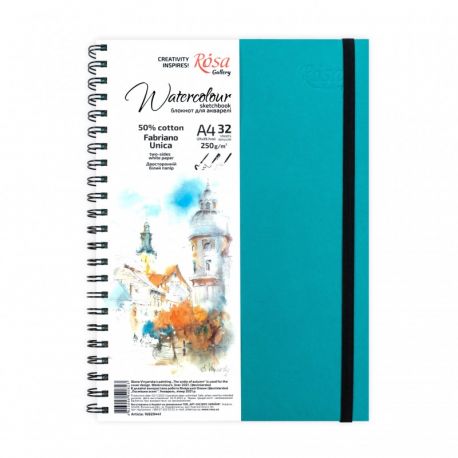 Cuaderno acuarela A5 250G (32 hojas)