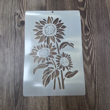 Stencil MILARTES  - Girasoles 20x30