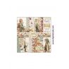 "SECRETOS DEL BOSQUE" Bloc 13 Papeles +  Die Cuts - Dayka 30x30cm