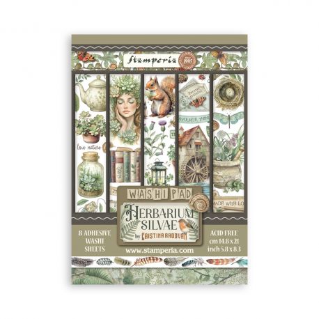 Washy Pad 8 hojas A5 - HERBARIUM SILVAE