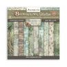 Bloc Scrap 10 hojas 20.3X20.3  (8"X8") Backgrounds - HERBARIUM SILVAE