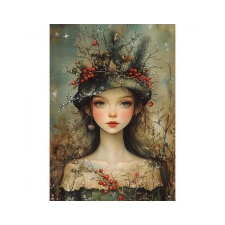 Transfer 25x30cm BEAUTY OF THE FOREST