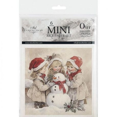 PAPEL DE ARROZ 15x15 ITD COLLECTION (PACK DE 6UD)