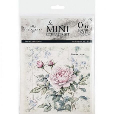 PAPEL DE ARROZ 15x15 ITD COLLECTION (PACK DE 6UD)