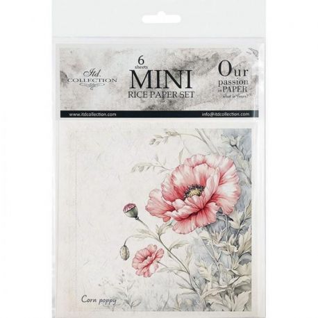 PAPEL DE ARROZ 15x15 ITD COLLECTION (PACK DE 6UD)