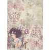 Lamina de seda 50x70 -  La Tiendita Shabby chic