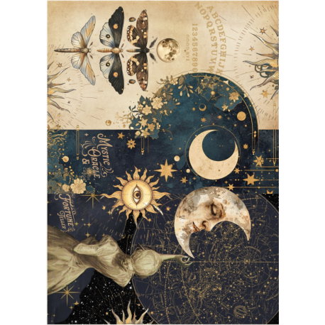 Lamina de seda 50x70 -  La Tiendita Shabby chic