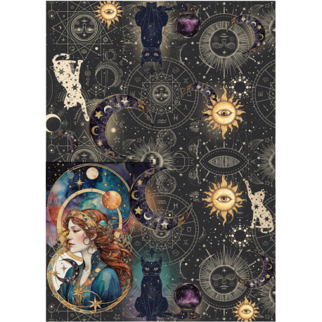 Lamina de seda 50x70 -  La Tiendita Shabby chic