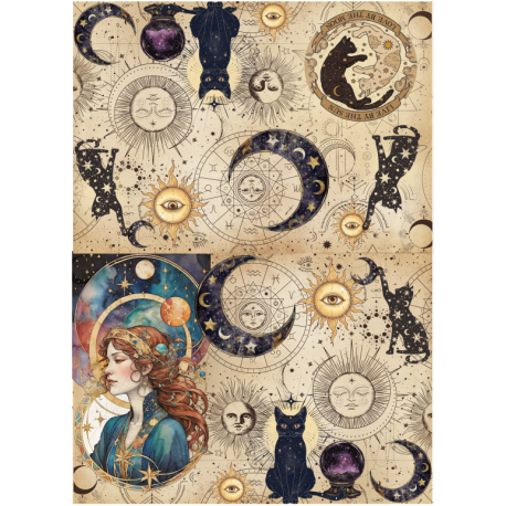 Lamina de seda 50x70 -  La Tiendita Shabby chic