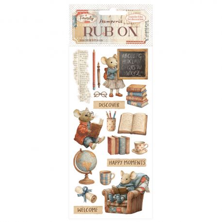 Tim Rub-On 10x21.6cm - FAMILY momentos felices