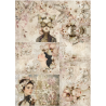Lamina de seda 50x70 -  La Tiendita Shabby chic