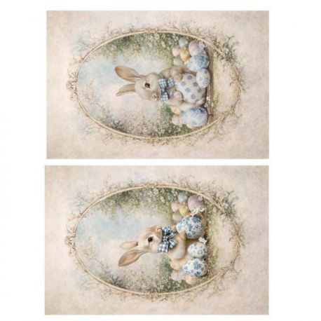 Transfer 25x30cm Easter Bunnies