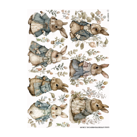 DECO TRANSFER A5 - Tiendita Shabby Chic