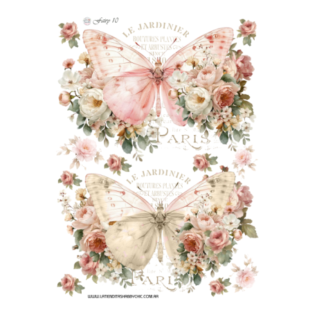 DECO TRANSFER A4 - Tiendita Shabby Chic