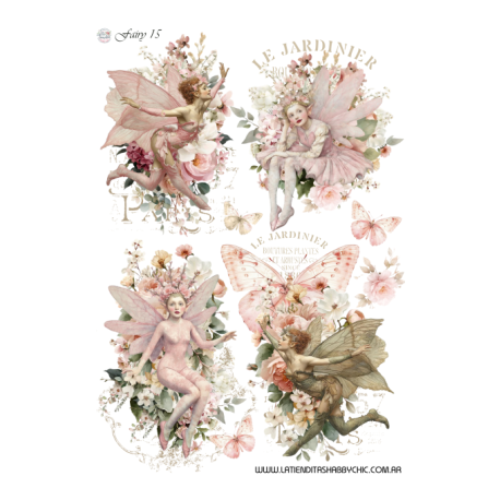 DECO TRANSFER A4 - Tiendita Shabby Chic