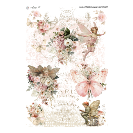 DECO TRANSFER A4 - Tiendita Shabby Chic