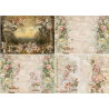 Lamina de seda 50x70 -  La Tiendita Shabby chic