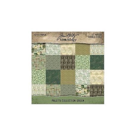 Tim Holtz® Ideaology 8X8 "GREEN"