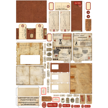 Lamina de seda 50x70 -  La Tiendita Shabby chic