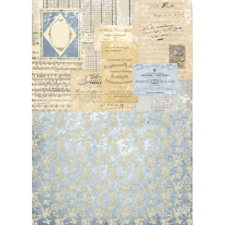 Lamina de seda 50x70 -  La Tiendita Shabby chic