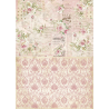 Lamina de seda 50x70 -  La Tiendita Shabby chic