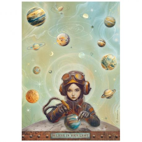 Papel de arroz DinA4 A NEW BEGINNING