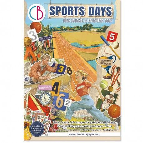 SPORTS DAYS Ephemera Book A4