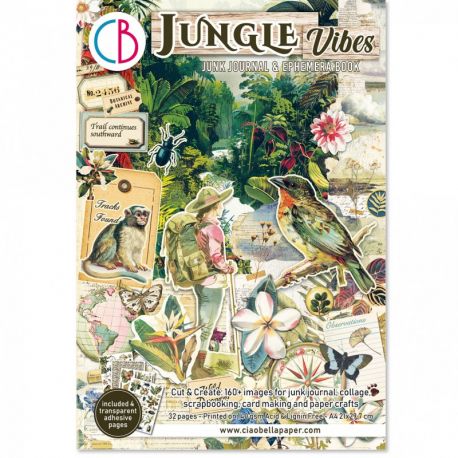 JUNGLE VIBES Ephemera Book A4