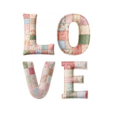 Transfer 25x30cm Patchwork Love