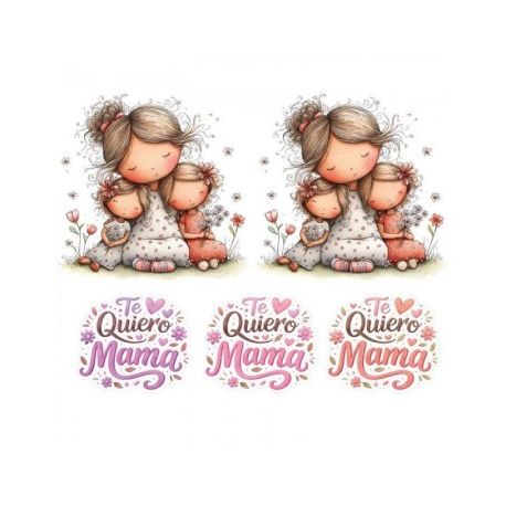 Transfer 24x23cm Para Mama 2