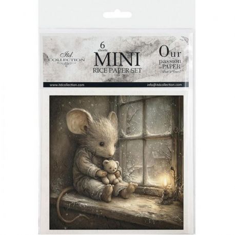 PAPEL DE ARROZ 15x15 ITD COLLECTION (PACK DE 6UD)