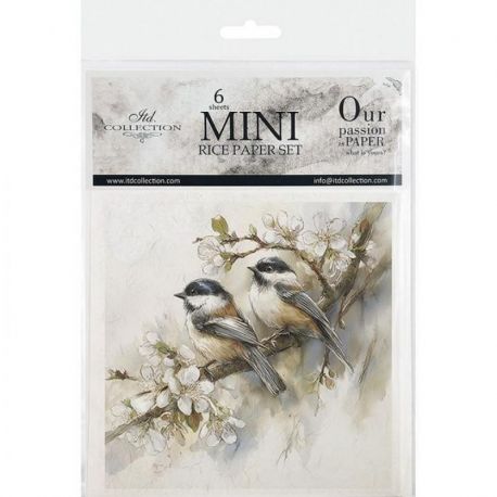 PAPEL DE ARROZ 15x15 ITD COLLECTION (PACK DE 6UD)