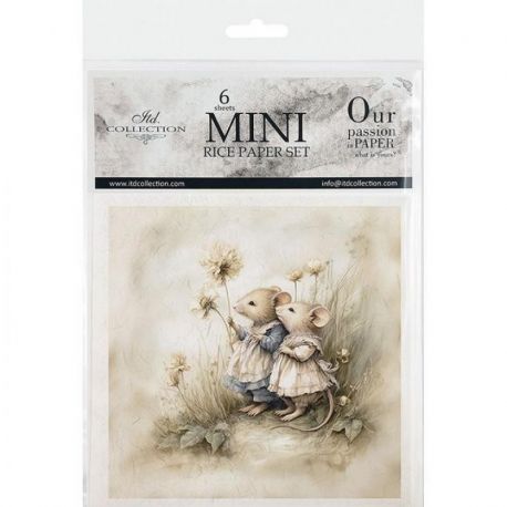 PAPEL DE ARROZ 15x15 ITD COLLECTION (PACK DE 6UD)