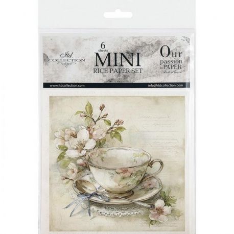 PAPEL DE ARROZ 15x15 ITD COLLECTION (PACK DE 6UD)