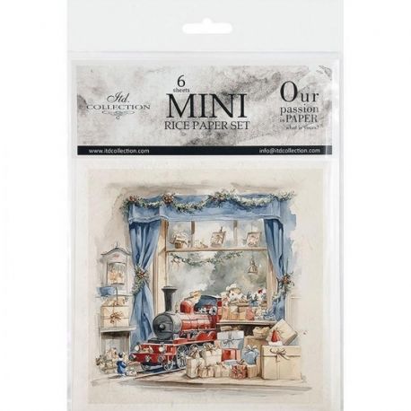 PAPEL DE ARROZ 15x15 ITD COLLECTION (PACK DE 6UD)