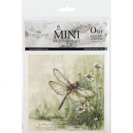 PAPEL DE ARROZ 15x15 ITD COLLECTION (PACK DE 6UD)