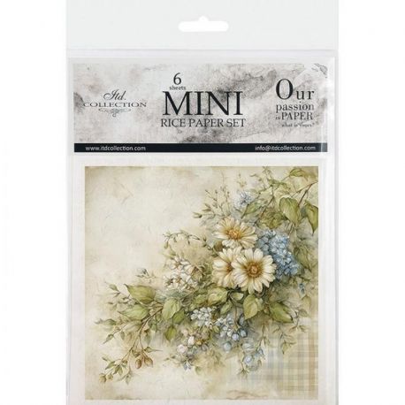 PAPEL DE ARROZ 15x15 ITD COLLECTION (PACK DE 6UD)