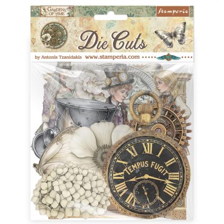 Die cuts surtido - GARDENS OF TIME